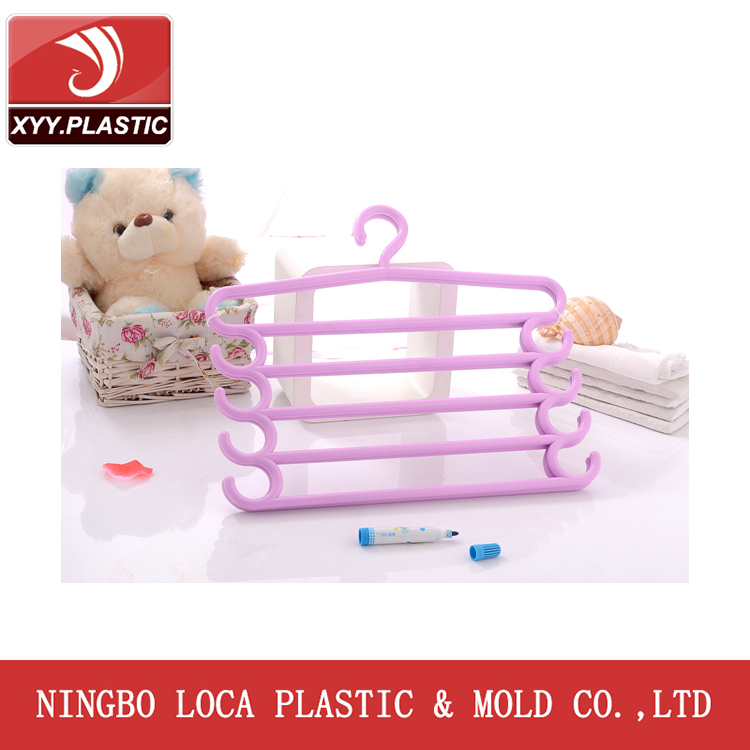 PLASTIC TROUSERS RACK,CHEAP PLASTIC CLOTH HANGER,BEAUTIFUL PLASTIC HANGER, ADULT CLOTH HANGER, CHINA PLASTIC HANGER