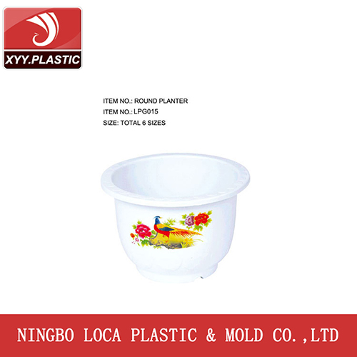 PLASTIC FLOWERPOT,PLASTIC PLANTER,PLASTIC GARDEN ITEM