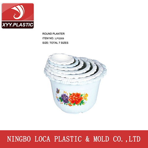 PLASTIC FLOWERPOT,PLASTIC PLANTER,PLASTIC GARDEN ITEM